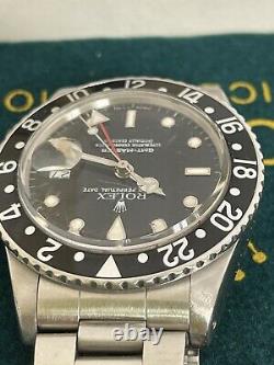 16750 1987 Rolex GMT Master With Pepsi Bezel Extra Included