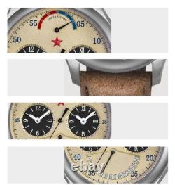 1963 GMT Dual Time Zone With Seagull ST2545 Movement Calendar Military Watch