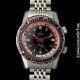 1964 ENICAR SHERPA GUIDE 33 GMT World Time Mens XL Pilots Compressor Watch