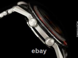 1964 ENICAR SHERPA GUIDE 33 GMT World Time Mens XL Pilots Compressor Watch
