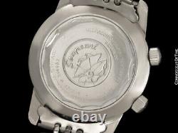 1964 ENICAR SHERPA GUIDE 33 GMT World Time Mens XL Pilots Compressor Watch