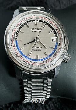 1964 Seiko 6217-7000 World Time GMT, Olympic Games Tokyo 1964 VG Condition