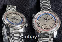 1964 Seiko 6217-7000 World Time GMT, Olympic Games Tokyo 1964 VG Condition