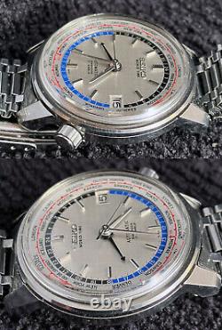 1964 Seiko 6217-7000 World Time GMT, Olympic Games Tokyo 1964 VG Condition