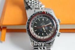 1969 Enicar Sherpa Guide 600 GMT Worldtime