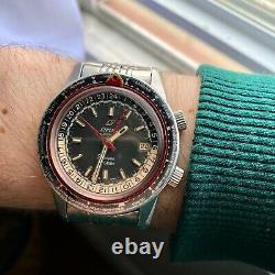 1969 Enicar Sherpa Guide 600 GMT Worldtime