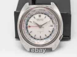 1971 Seiko 6117-6400 Men's 41mm Automatic SS World Time GMT Watch