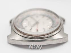 1971 Seiko 6117-6400 Men's 41mm Automatic SS World Time GMT Watch