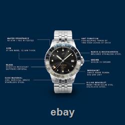 1982 GMT World Traveler Watch for Men Steel Mens Watch 316L Stainless Steel