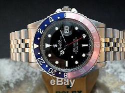 1985 Rolex Oyster GMT Master 16750 Pepsi Bezel Investment Watch