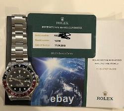 1986 ROLEX GMT Master 16760 Fatlady