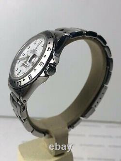 1990's Mens Rolex Stainless Steel Explorer II Date Watch 40mm withWhite Dial 16570