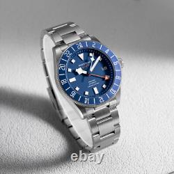 1PC SEESTERN S462. E Titaniumn GMT Professional Diver Limited Edition Mens Watch