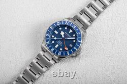 1PC SEESTERN S462. E Titaniumn GMT Professional Diver Limited Edition Mens Watch