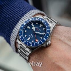 1PC SEESTERN S462. E Titaniumn GMT Professional Diver Limited Edition Mens Watch