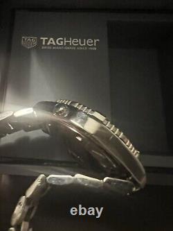 2021 Tag Heuer Aquaracer Calibre 7 GMT Mens Automatic Watch Exc. Cond. WAK211A