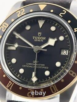 2022 Tudor Black Bay GMT Steel and Gold 41mm Automatic Men's Watch 79833MN