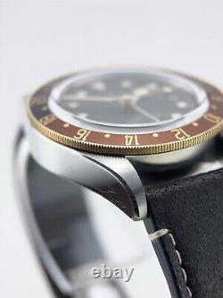 2022 Tudor Black Bay GMT Steel and Gold 41mm Automatic Men's Watch 79833MN