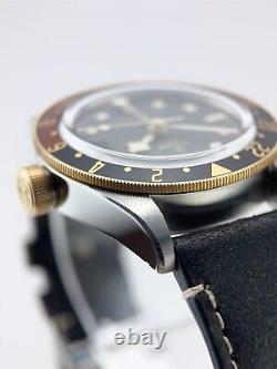 2022 Tudor Black Bay GMT Steel and Gold 41mm Automatic Men's Watch 79833MN