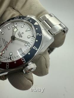 2025 JUL NEW Tudor Black Bay GMT Steel Opaline White Dial Pepsi 79830RB-0010 B+P