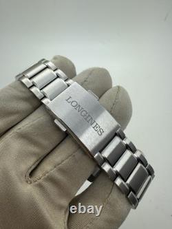 2025 Longines Spirit Zulu Time GMT 42mm Black Automatic Watch L3.812.4.50.6 B+P