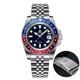 40MM ADDIESDIVE Mens GMT Quartz Watch Luxury 200M Waterproof Stainless Diver NEW