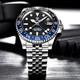 40MM PAGANI DESIGN GMT Automatic Watch Men Luxury Waterproof Stainless Steel NEW