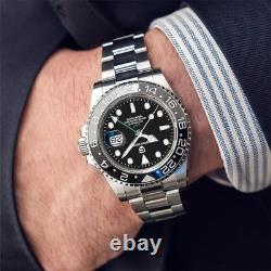 40MM PAGANI DESIGN GMT Automatic Watch Men Luxury Waterproof Stainless Steel NEW