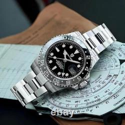 40MM PAGANI DESIGN GMT Automatic Watch Men Luxury Waterproof Stainless Steel NEW