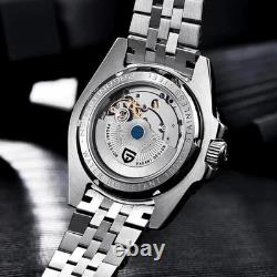 40MM PAGANI DESIGN GMT Automatic Watch Men Luxury Waterproof Stainless Steel NEW