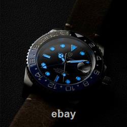 40MM PAGANI DESIGN GMT Automatic Watch Men Luxury Waterproof Stainless Steel NEW