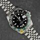 40mm Sprite GMT Custom Sub Style Mod Watch NO LOGO with NH34 Automatic Movement