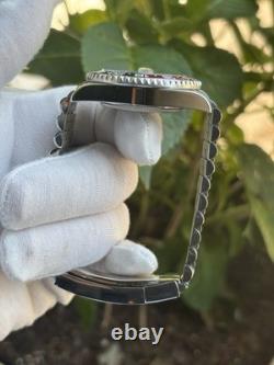 41mm Seiko NH34 Premium Custom MOD GMT Watch Blue / Red Pepsi Bezel MINT 41mm Seiko NH34 Premium Custom MOD GMT Watch Blue / Red Pepsi Bezel MINT