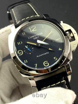 44mm Italian GMT homage automatic seagull luxury 5ATM watch men Limited Edition
