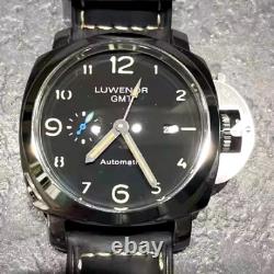 44mm Italian GMT homage automatic seagull luxury 5ATM watch men Limited Edition