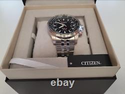 45mm CITIZEN Eco-Drive GMT Pilot Promaster BJ7071-54E MENS WATCH