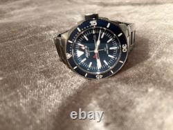 ALPINA Seastrong AL247X4TV6 Diver GMT 300M 1000FT Watch Wristwatch