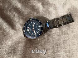 ALPINA Seastrong AL247X4TV6 Diver GMT 300M 1000FT Watch Wristwatch