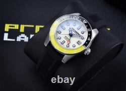 ARAGON A206YEL Divemaster 40mm GMT NH34 Men's Watch
