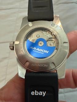 ARAGON A206YEL Divemaster 40mm GMT NH34 Men's Watch