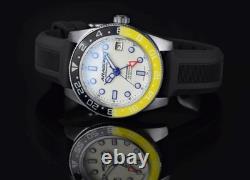ARAGON A206YEL Divemaster 40mm GMT NH34 Men's Watch