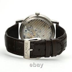 A. Lange & Sohne Lange 1 Time Zone Wristwatch 136.029 White Gold