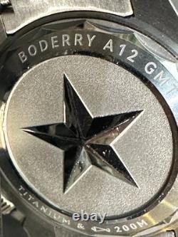 A top tools watch! Boderry Admiral GMT Titanium Bezel and SS Band