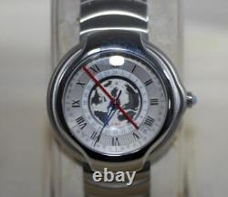 Alfred Dunhill Greenwich Millenium GMT Watch BB 8023 -Nice with Book, papers, box