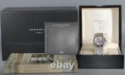 Alfred Dunhill Greenwich Millenium GMT Watch BB 8023 -Nice with Book, papers, box