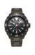 Alpina Men's Seastrong Diver Quartz Titanium Stainless Steel GMT Watch 44mm