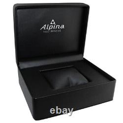 Alpina Men's Seastrong Diver Quartz Titanium Stainless Steel GMT Watch 44mm