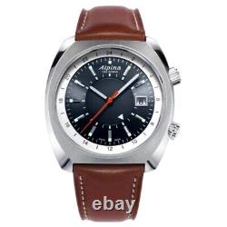 Alpina Men's Startimer Pilot Heritage GMT Pilot Calendar Automatic Watch 42mm
