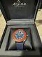 Alpina Seastrong Diver 300 GMT Quartz, Uni-Directional Bezel, 1,000 Feet WR