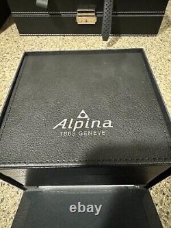 Alpina Seastrong Diver 300 GMT Quartz, Uni-Directional Bezel, 1,000 Feet WR